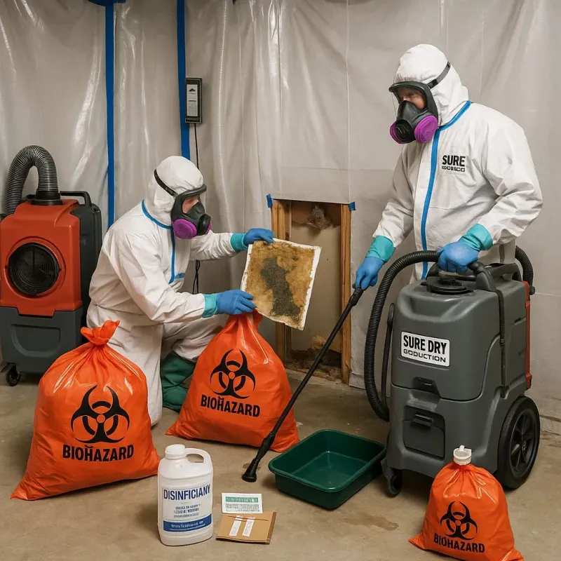 Contaminated Water Handling Protocols process in Woodbine, GA
